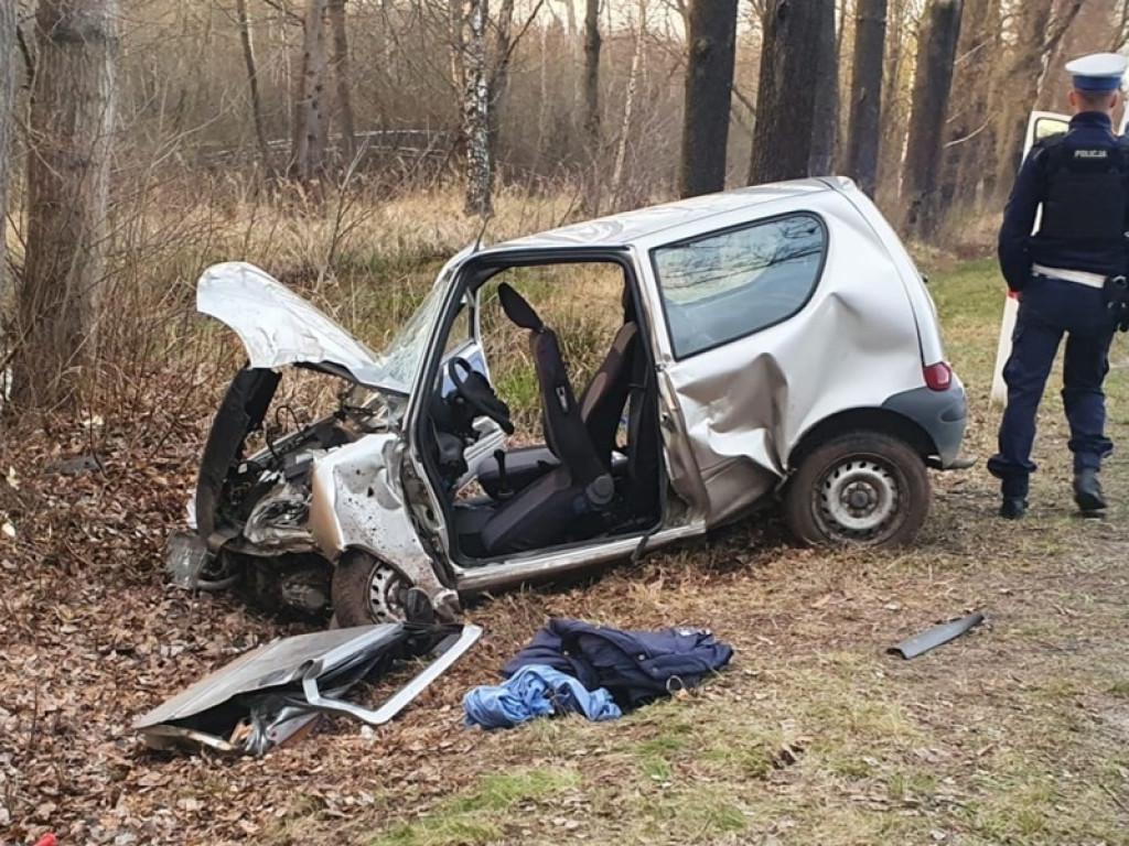 Tragiczny wypadek. Nie żyje kierowca!
