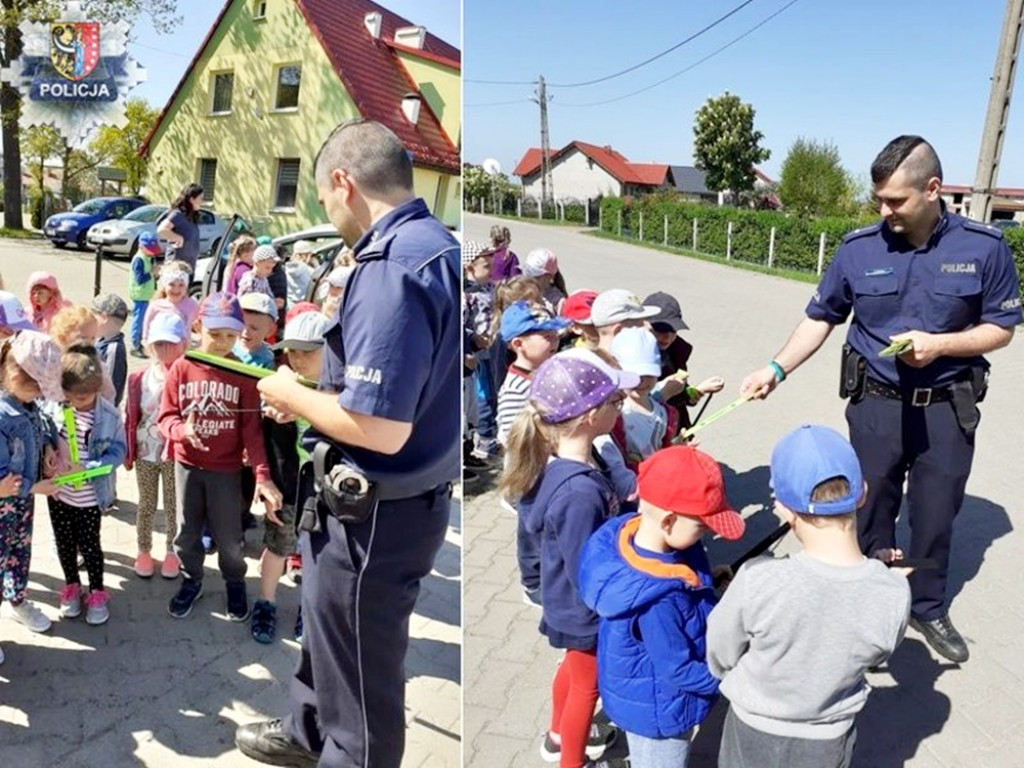 Bezpieczeństwo w Radwanicach. Spotkanie z policjantami