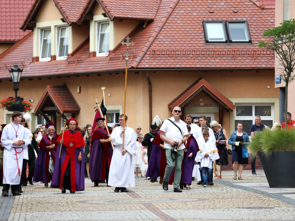 Procesja Bożego Ciała w Polkowicach [FOTO]
