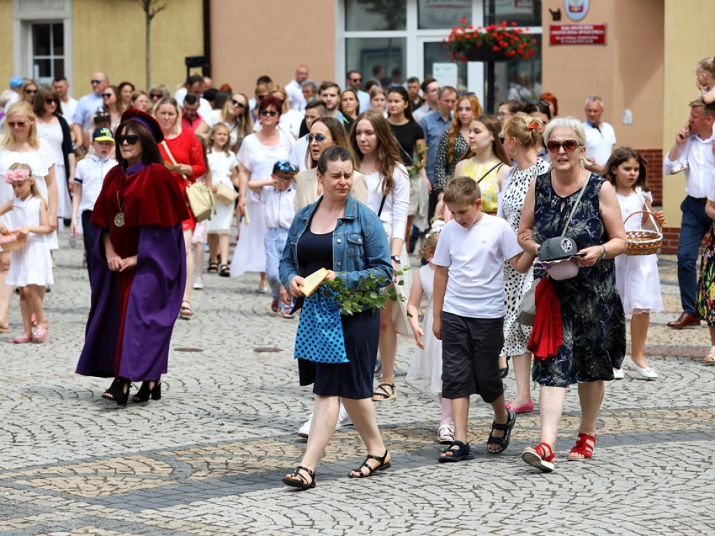 Procesja Bożego Ciała w Polkowicach [FOTO]