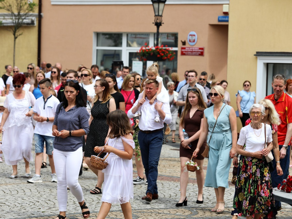 Procesja Bożego Ciała w Polkowicach [FOTO]