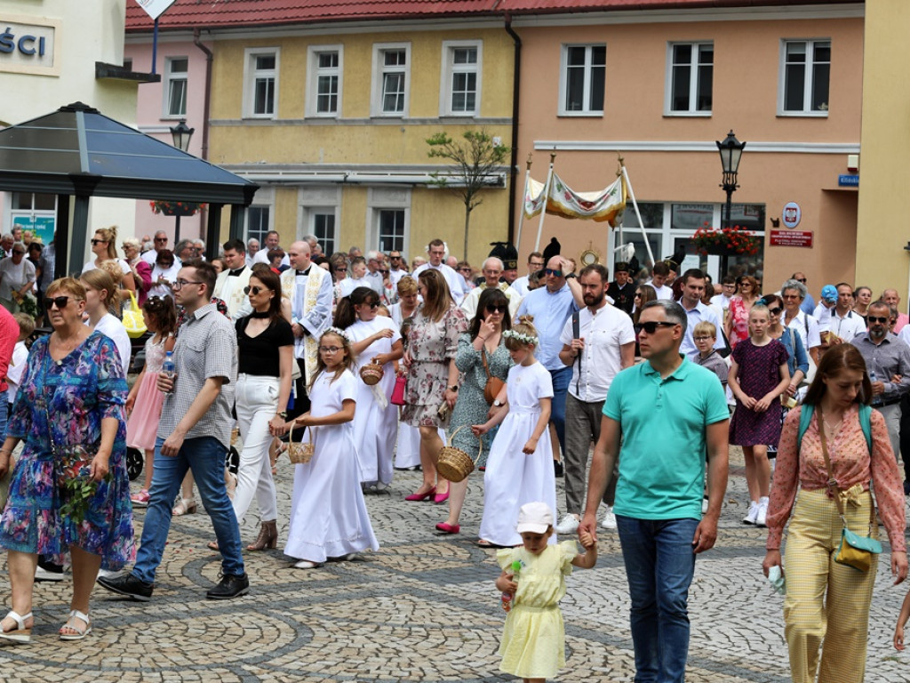 Procesja Bożego Ciała w Polkowicach [FOTO]