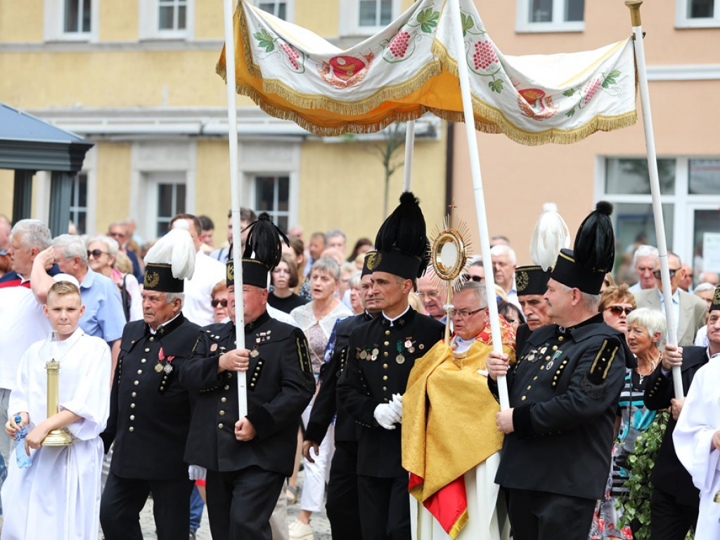 Procesja Bożego Ciała w Polkowicach [FOTO]