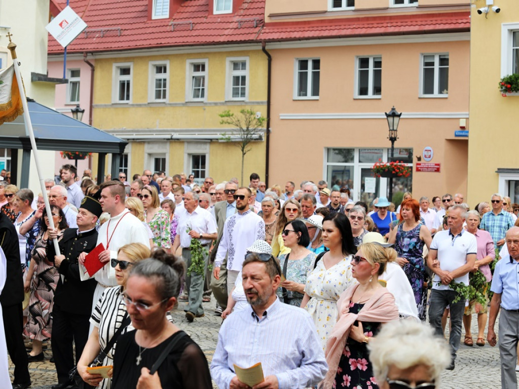 Procesja Bożego Ciała w Polkowicach [FOTO]