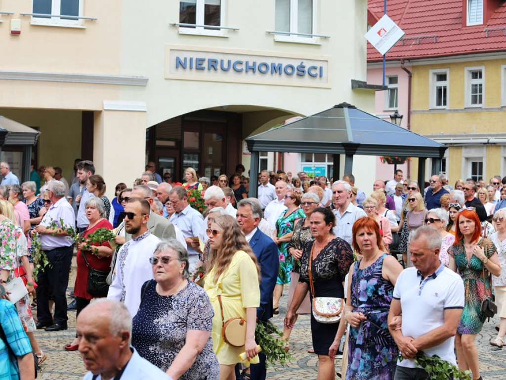 Procesja Bożego Ciała w Polkowicach [FOTO]