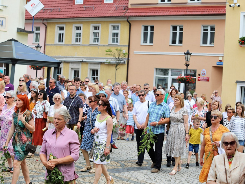 Procesja Bożego Ciała w Polkowicach [FOTO]
