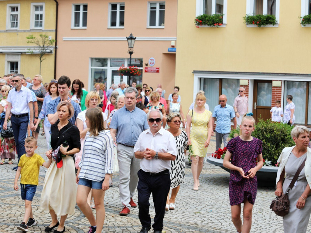 Procesja Bożego Ciała w Polkowicach [FOTO]