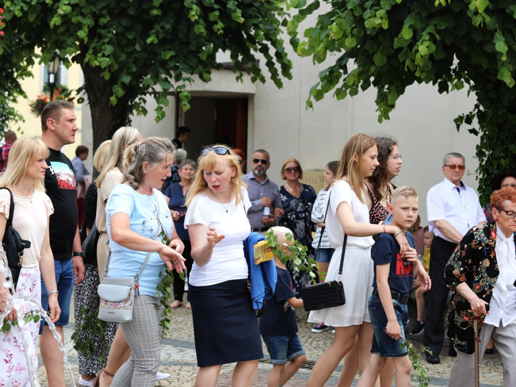 Procesja Bożego Ciała w Polkowicach [FOTO]