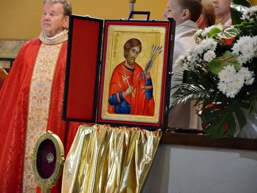 Zawierzenie Polkowic św. Sebastianowi. Uroczystości kościelne [FOTO]