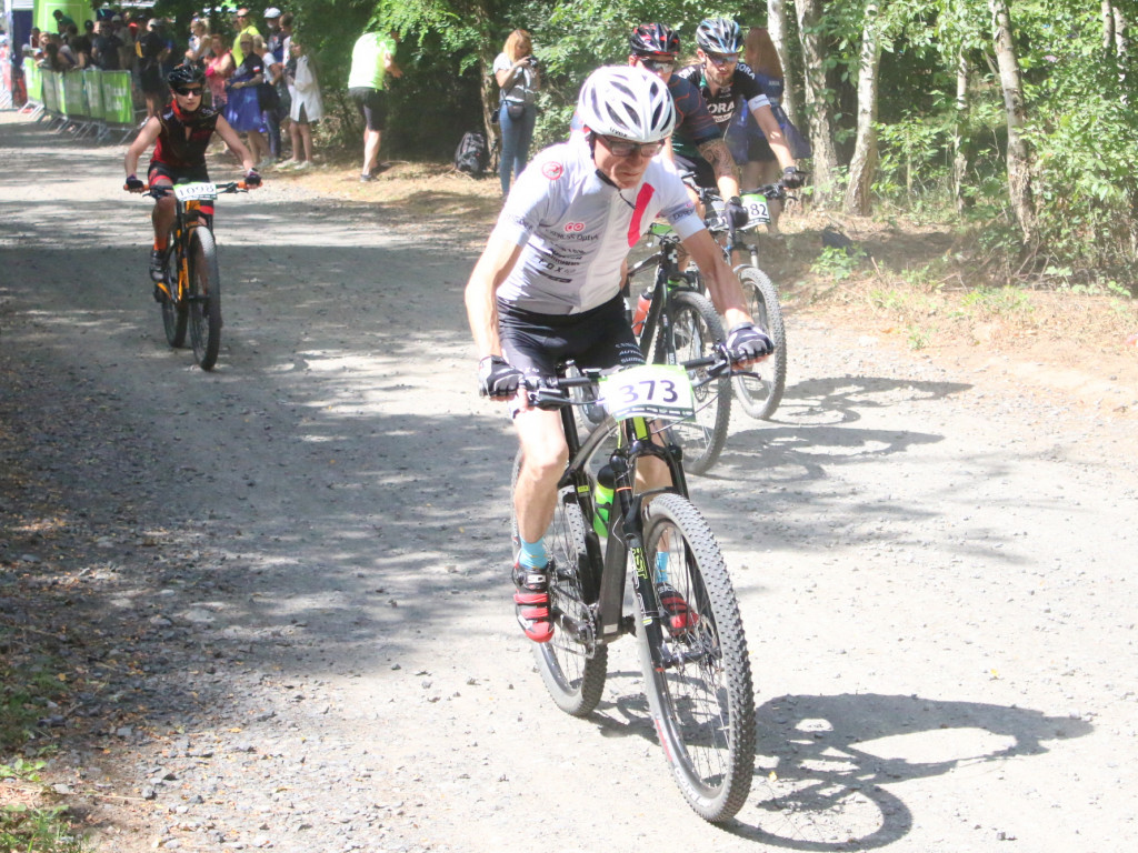 Górscy kolarze na trasie