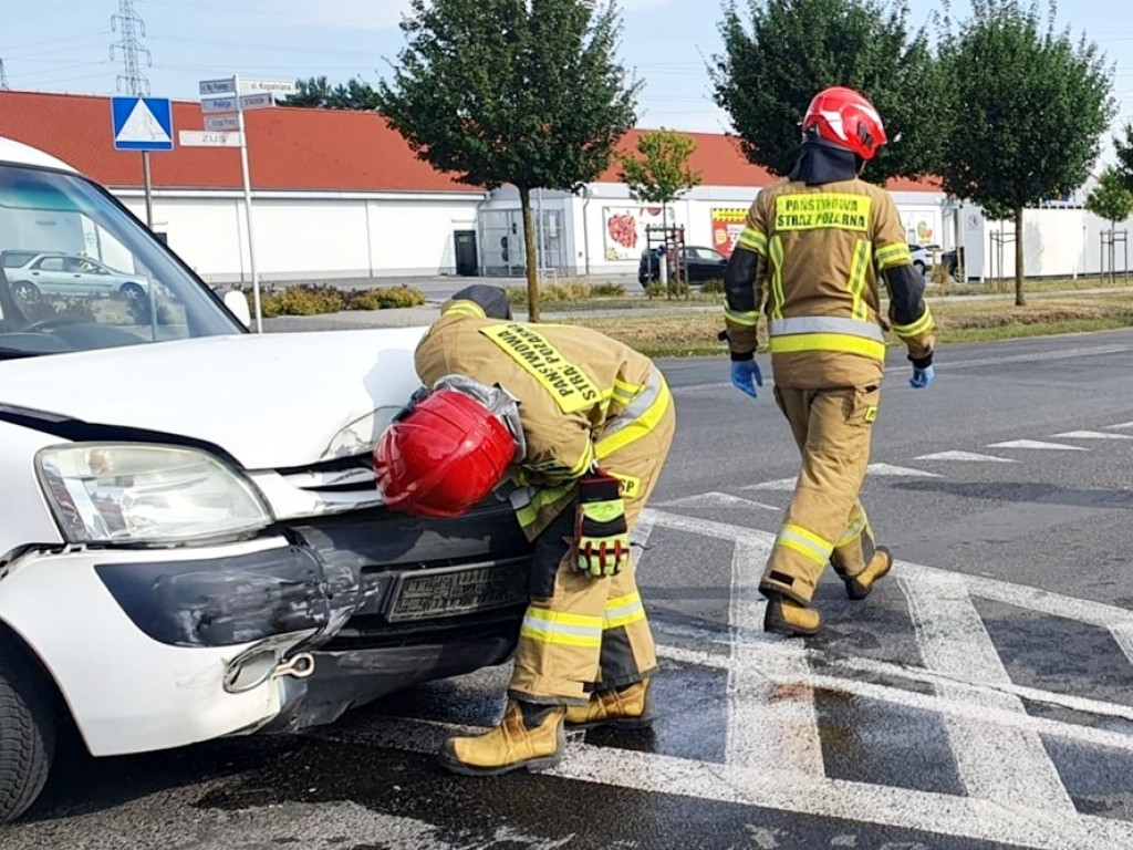 Dwa zderzenia na jednej drodze