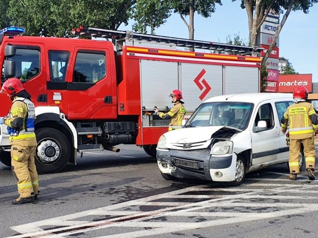 Dwa zderzenia na jednej drodze