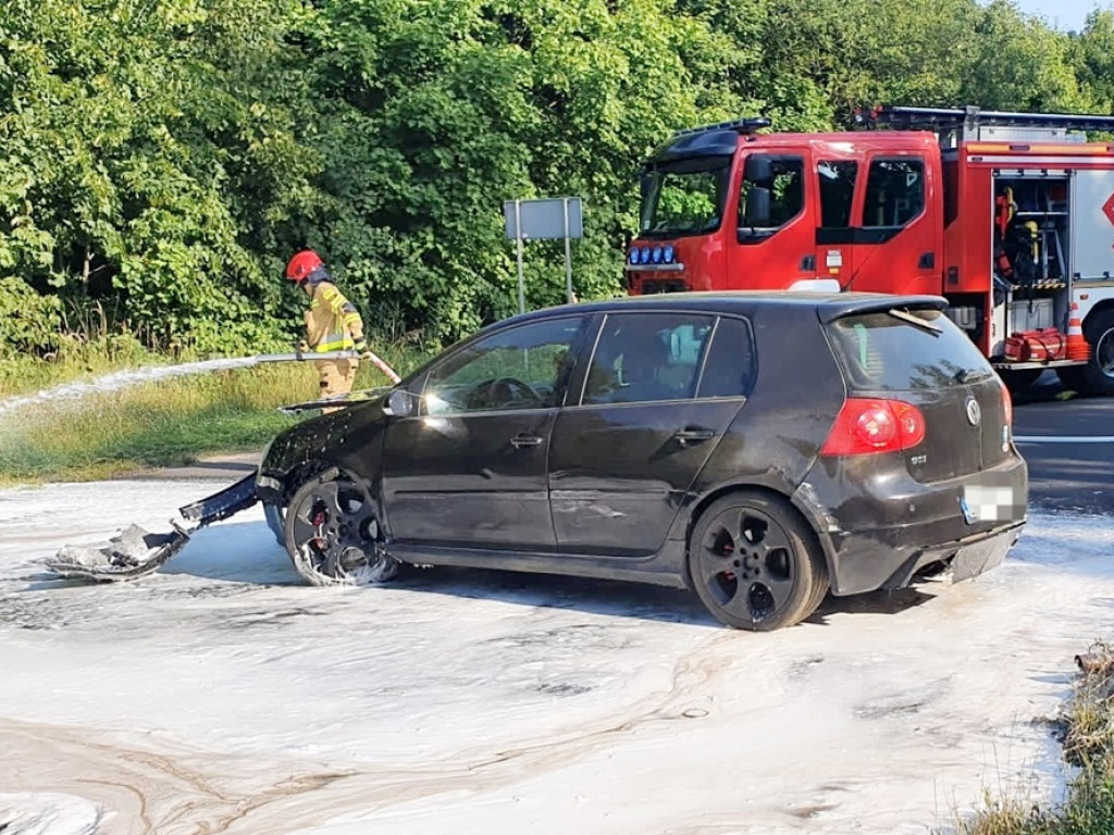 Zderzenie na DW333 koło Polkowic