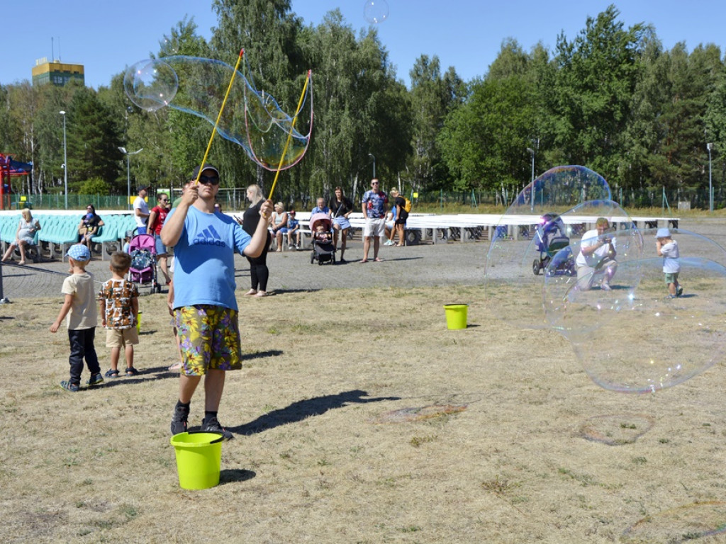 Festiwal baniek mydlanych w Polkowicach [Zdjęcia]