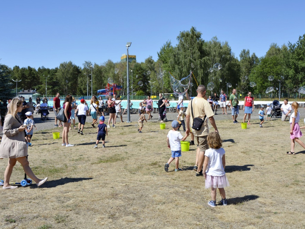 Festiwal baniek mydlanych w Polkowicach [Zdjęcia]
