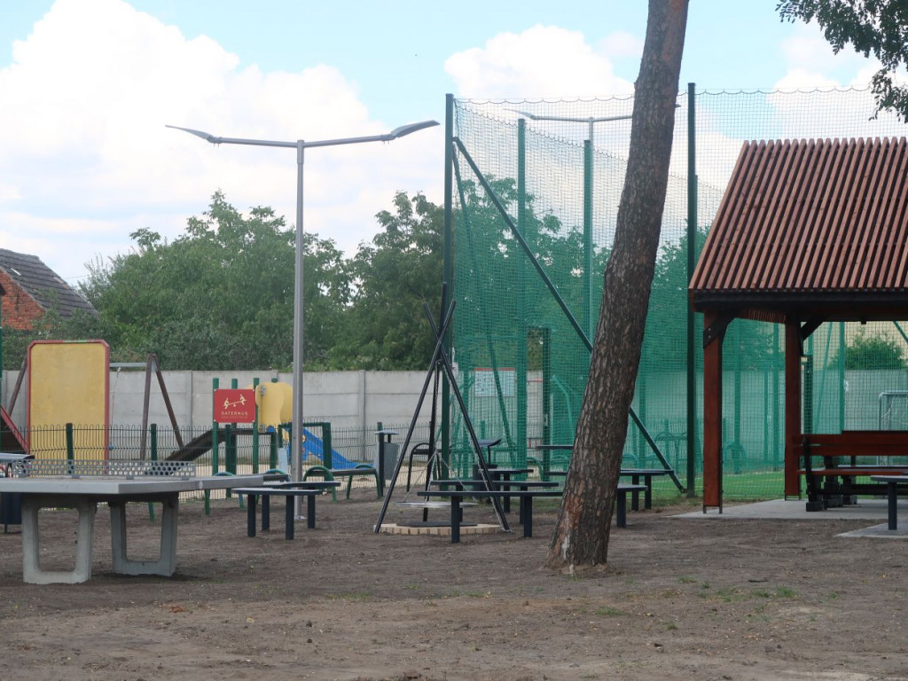Nowy plac w Nowej Wsi Lubińskiej