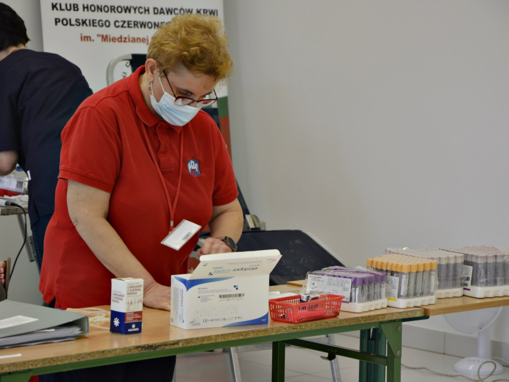 Polkowiczanie oddali krew. Kolejna udana akcja [Zdjęcia]