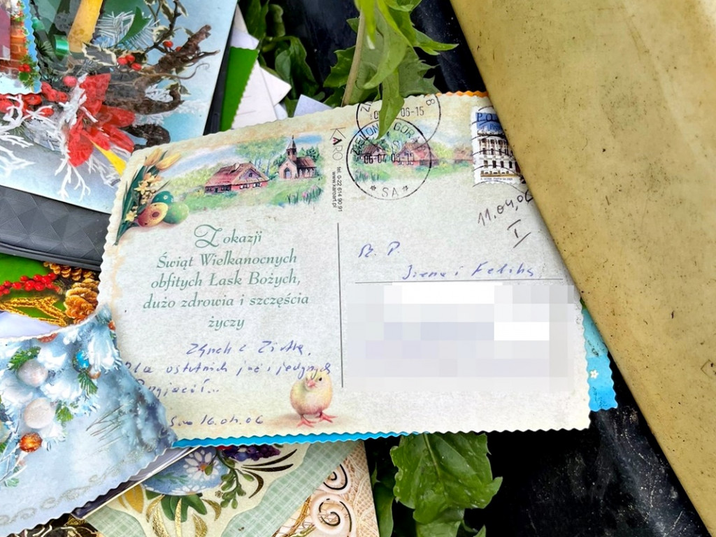 Smutny widok na ulicy Wesołej