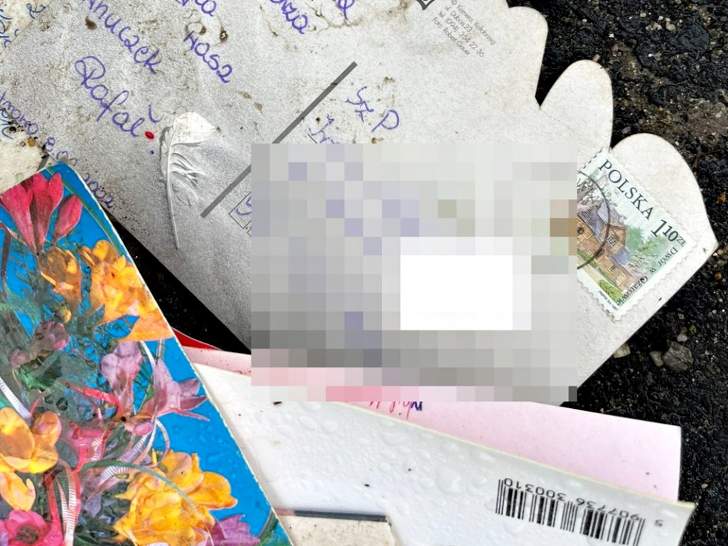 Smutny widok na ulicy Wesołej