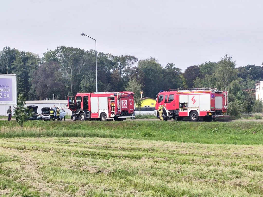 Korek na święcie. Kolizja na DK 12