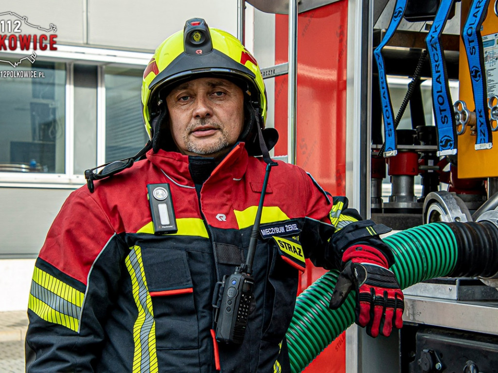 Pożar, wypadek... Strażacy ćwiczyli w CCC [Zdjęcia]