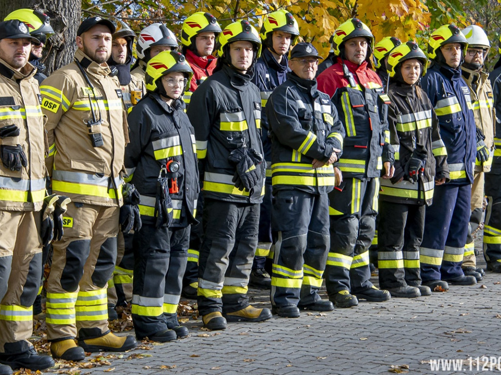 Pożar, wypadek... Strażacy ćwiczyli w CCC [Zdjęcia]