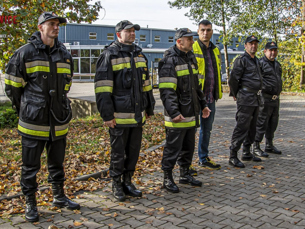 Pożar, wypadek... Strażacy ćwiczyli w CCC [Zdjęcia]