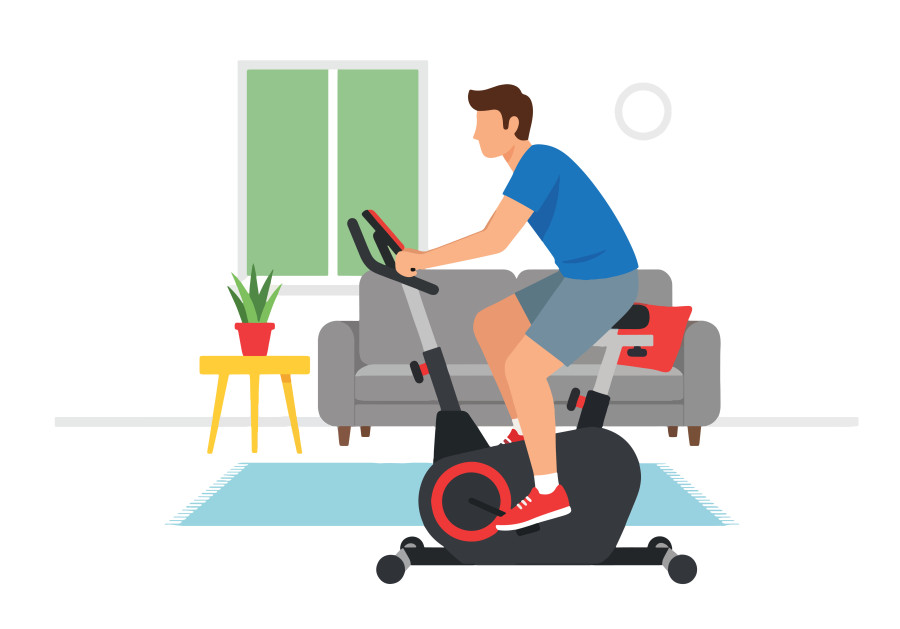 Jazda na rowerze stacjonarnym jako forma rehabilitacji stawu kolanowego bez obciążenia przy bólu kolan