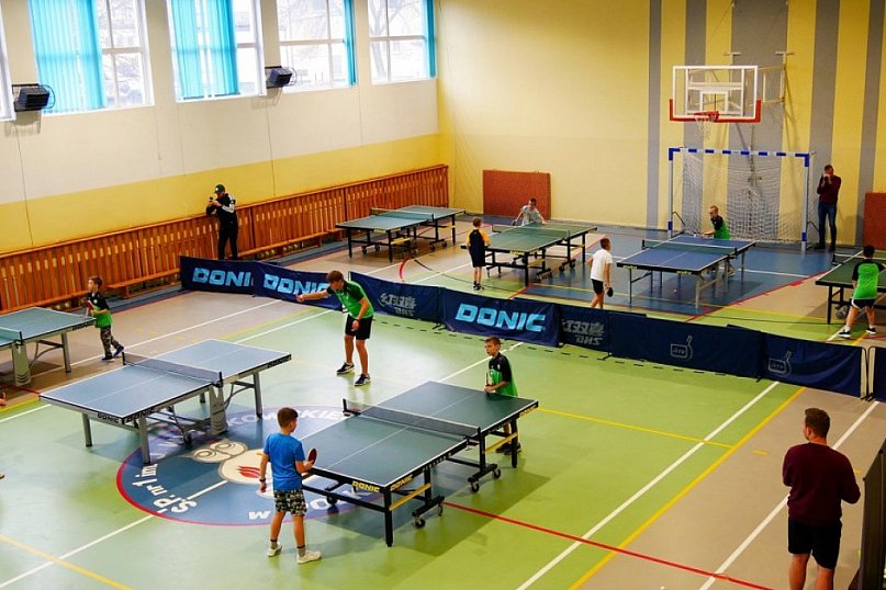 Młode talenty w tenisie stołowym. Turniej o Puchar Burmistrza Polkowic